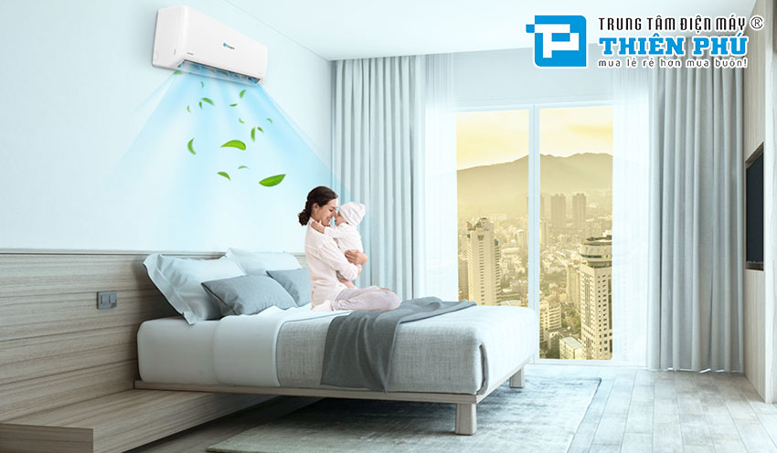 Review từ A-Z điều hòa Casper 12000btu GC-12IS35 dùng cho phòng có diện tích từ 15-20 m2