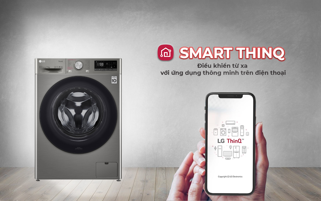 máy giặt LG FV1411S4P 11kg