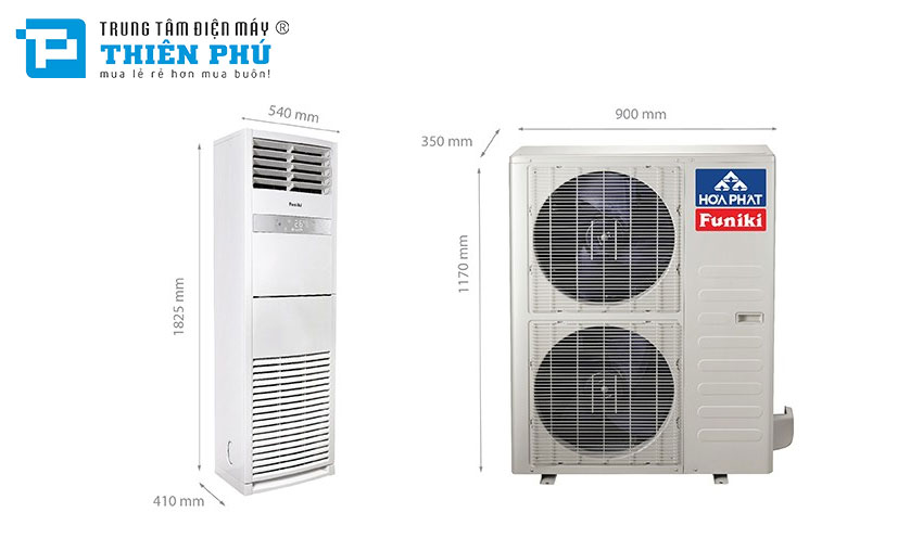 Điều Hòa Cây Funiki 50000Btu 2 Chiều FH50MMC1