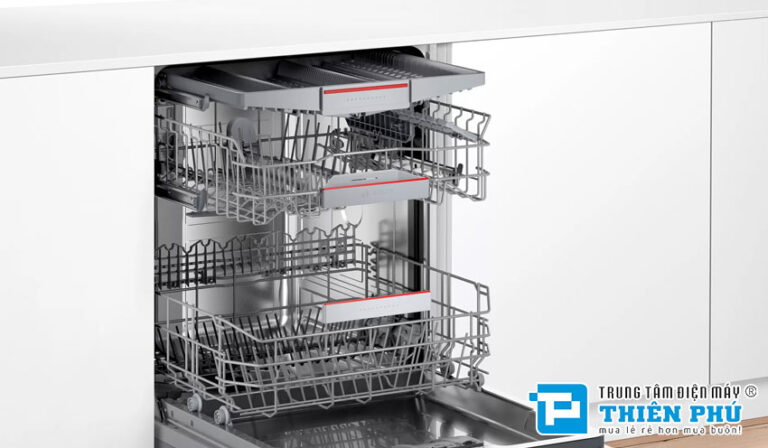 Đánh giá chi tiết máy rửa bát Bosch Wifi SMV6ZCX42E Serie 6 Sấy Zeolith