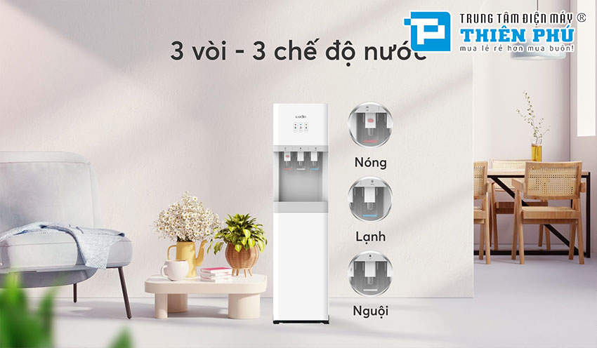 Những mẫu cây nước nóng lạnh có chất lượng tốt, đáng mua hiện nay