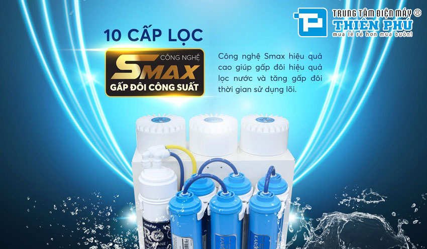 Máy Lọc Nước Karofi KAQ-U05G 10 Lõi