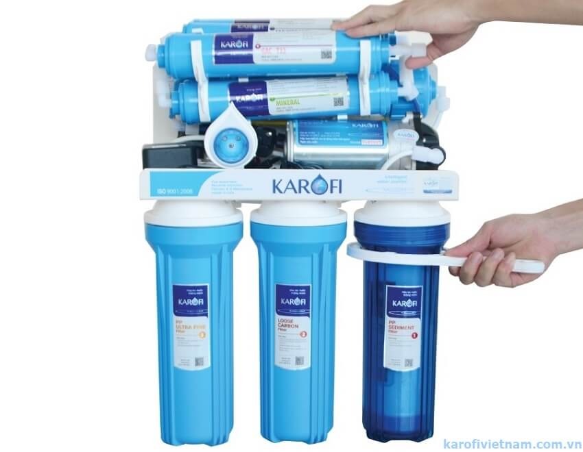 Một số bước thực hiện bảo dưỡng máy lọc nước Karofi