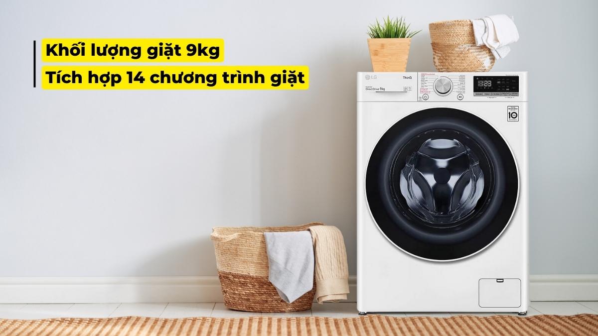 máy giặt LG 9kg FV1409S4W