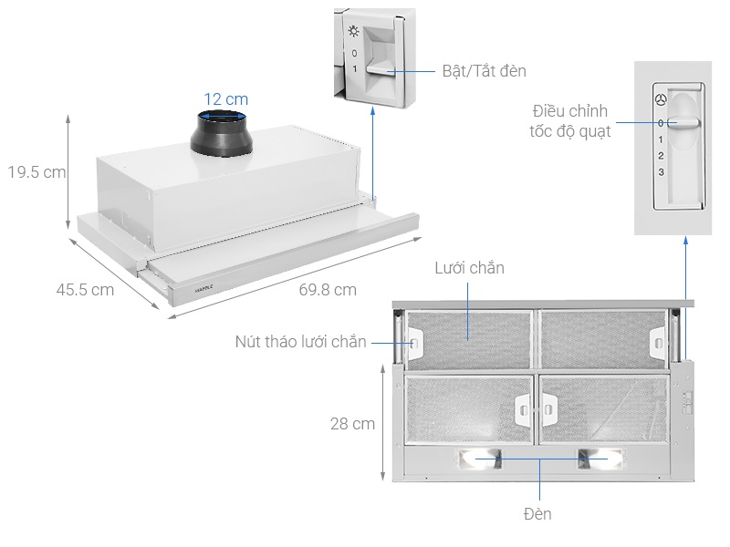 Máy hút mùi Hafele HH-S70A có nên mua vào thời điểm này?