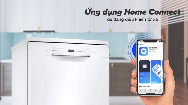 Máy rửa bát Bosch SMS2ITW04E - Điểm tô cuộc sống, tạo dấu ấn riêng cho bếp nhà bạn