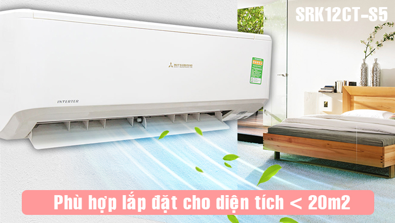 6 Lý do nên sắm Điều Hòa Mitsubishi 12000Btu SRK12CT-S5?
