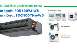 Có nên mua điều hòa nối ống gió Mitsubishi 36000btu FDU100YA-W5/FDC100YNA-W5 không?