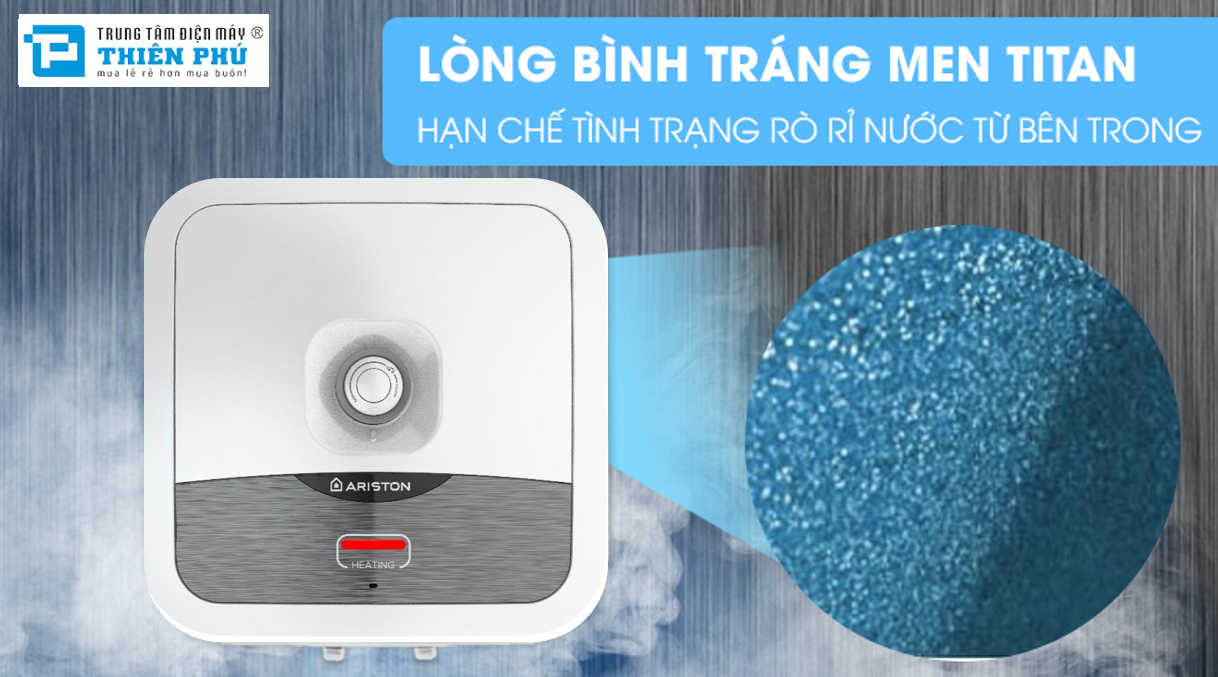 Bình nóng lạnh Ariston ANDRIS2 30R phù hợp phòng tắm nào? Giá bán?