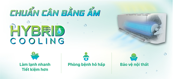 Khám phá công nghệ Hybrid Cooling trên điều hòa Daikin