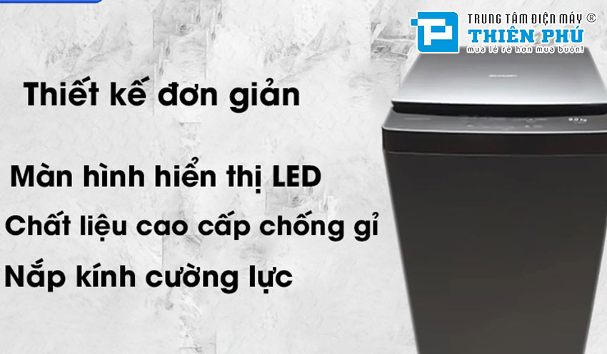 Máy giặt Sharp 9Kg ES-Y90HV-S - Đánh giá, tính năng và lợi ích