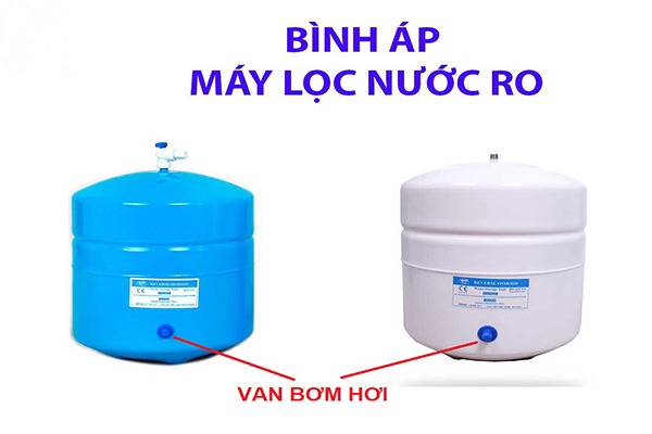Bình áp hỏng hoặc tụt khí nén