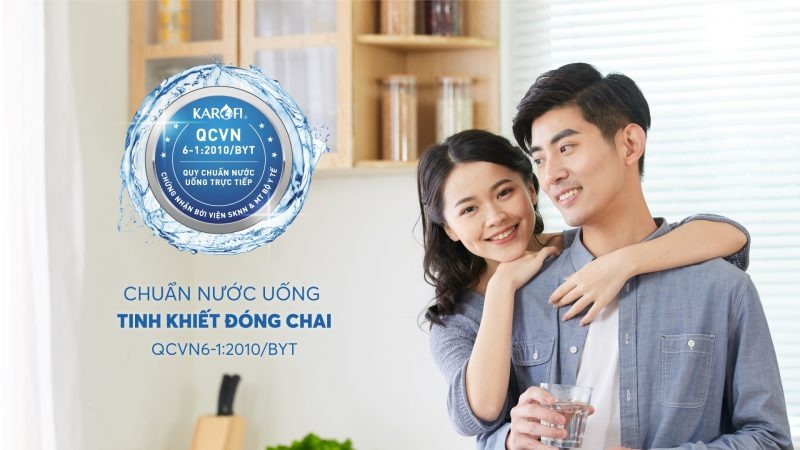 Sản xuất nguồn nước uống trực tiếp đạt chuẩn quốc gia