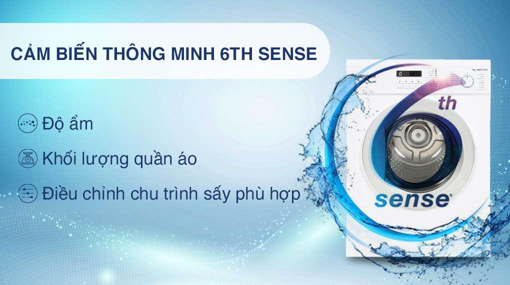 Đánh giá tổng quan máy sấy quần áo Whirlpool AWD712S2 thông hơi