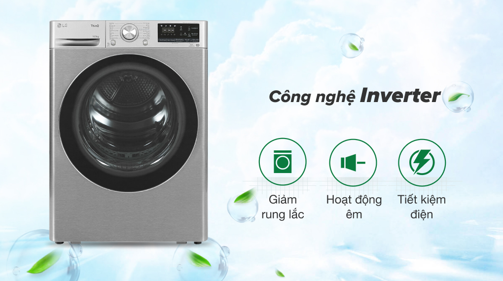 máy sấy quần áo LG DVHP50P 