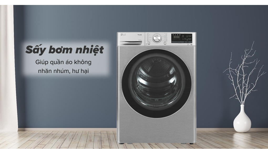 Máy sấy quần áo LG DVHP50P tối ưu hóa cuộc sống gia đình