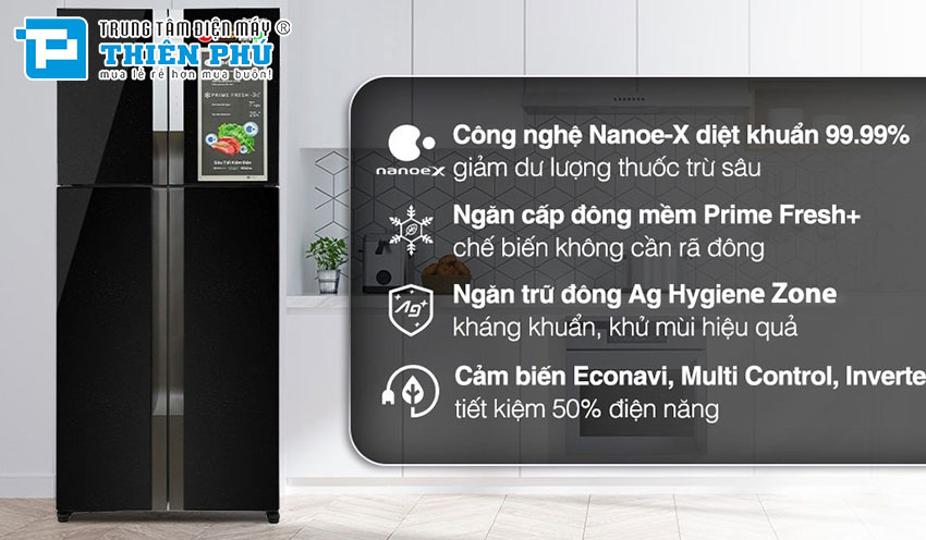 Top 3 mẫu tủ lạnh Panasonic 4 cánh có ngăn cấp đông mềm đáng mua nhất năm 2023