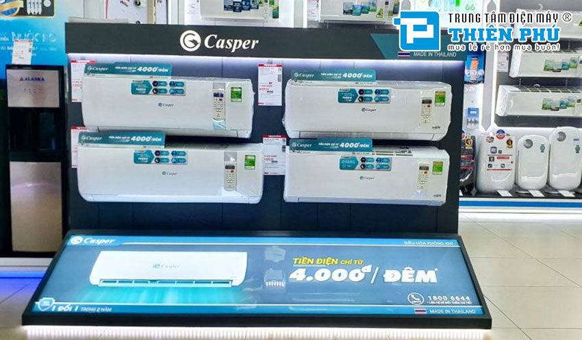 Đánh giá ưu nhược điểm của dòng điều hòa Casper 1 chiều TC-09IS36 giá rẻ