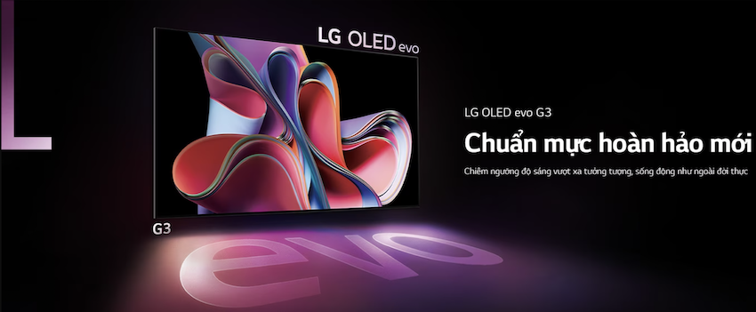 Khám phá tác phẩm nghệ thuật tivi LG OLED 77 inch OLED77G3PSA