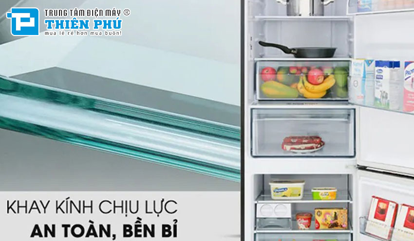 Tủ lạnh Panasonic Inverter NR-SV280BPKV: Hiện đại, sang trọng phù hợp với mọi gia đình