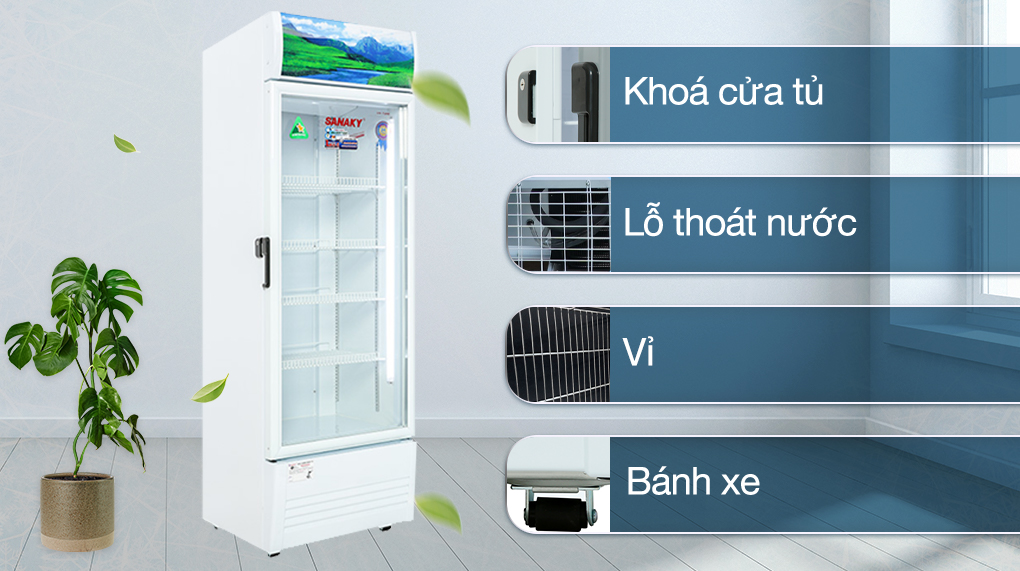 7 lý do nên mua tủ mát Sanaky Inverter 350 lít 1 cánh VH-3589K3