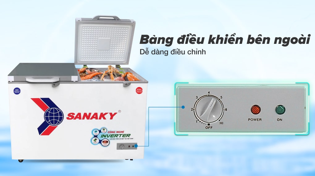 Gợi ý 3 chiếc tủ đông 2 ngăn của Sanaky tốt nhất có giá dưới 10 triệu đồng