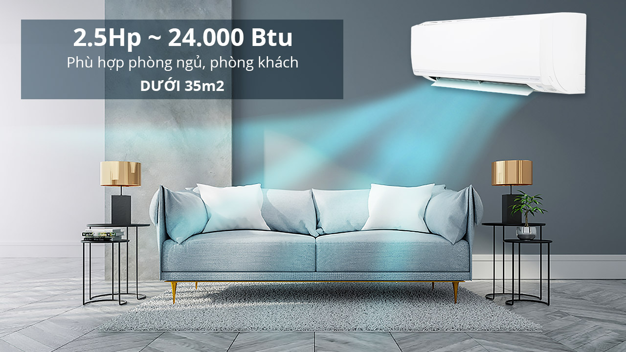 Top lý do bạn nên sử dụng điều hòa Panasonic 24000btu CU/CS-U24ZKH-8 cho phòng trên 30 m2