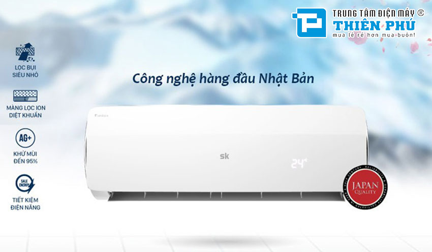 Điều hòa Sumikura Inverter APS/APO-H240DC có đặc điểm gì tốt?