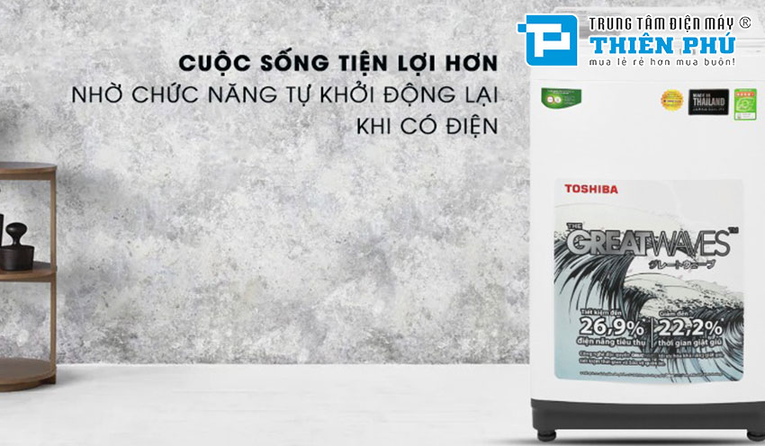 Đánh giá chất lượng giặt của máy giặt Toshiba Inverter 10kg AW-DUM1100JV