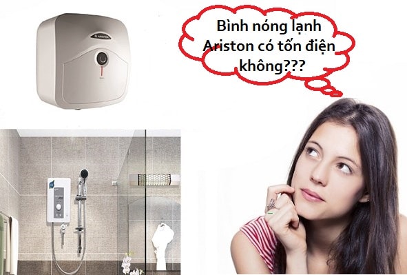 Sử dụng bình nóng lạnh Ariston Blue 30R có tốn điện không?