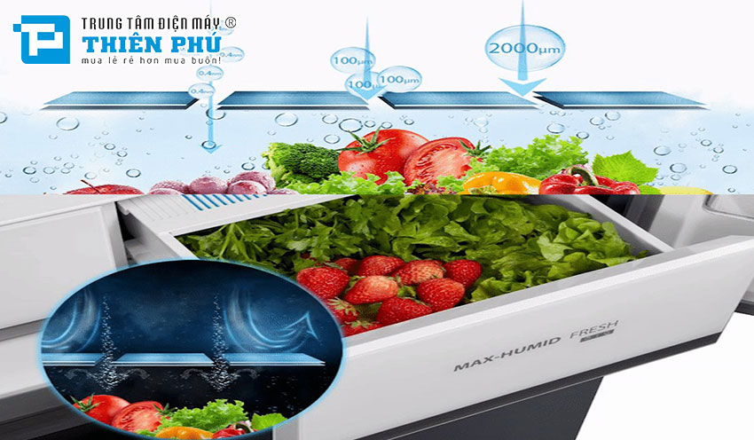 Tủ Lạnh Toshiba Side By Side Inverter GR-RF669WI-PGV(A9)-BG: Hiện đại và tiện ích