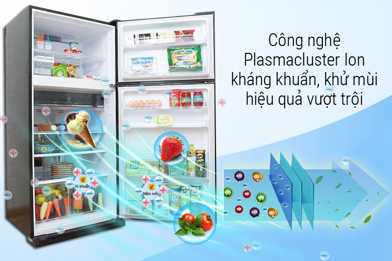 Một số thông tin đáng chú ý về tủ lạnh Sharp giá rẻ SJ-XP352AE-SL