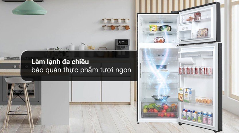 Một số ưu điểm nổi bật mà tủ lạnh LG GN-B392BG mang lại
