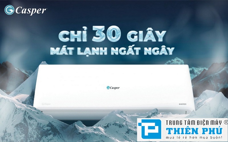 Điều hòa Casper GSC-12IP25 giúp làm mát hiệu quả vào mùa hè