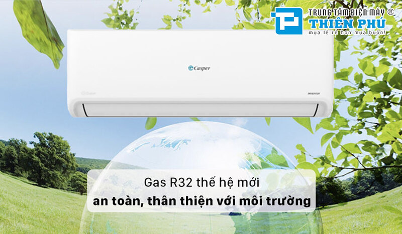 Điều hòa Casper  GSC-12IP25 giúp làm mát hiệu quả vào mùa hè