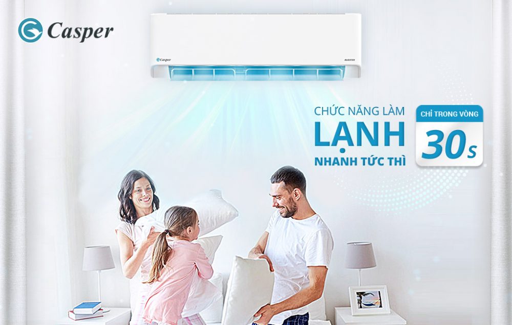 Điều hòa Casper TC-09IS35 và cách bảo dưỡng và vệ sinh hợp lý