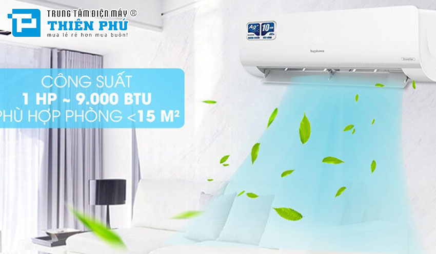 Tận hưởng không khí trong lành với điều hòa Nagakawa Inverter 1 chiều NS-C18R2T31