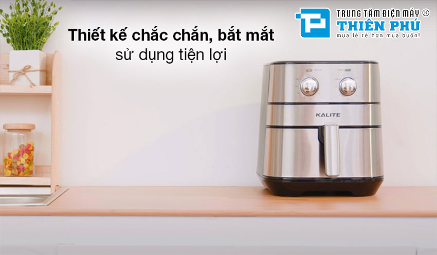 Những ưu điểm vượt trội của Nồi chiên không dầu Kalite Q5