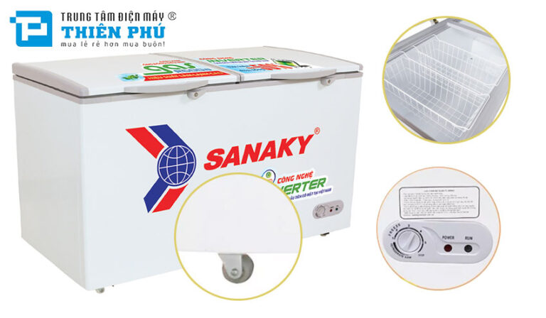 Top 3 tủ đông Sanaky Inverter giá rẻ được bán chạy nhất tại Điện Máy Thiên Phú