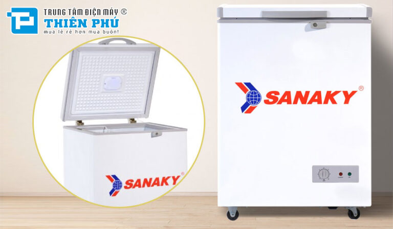 Đánh giá ưu nhược điểm của tủ đông Sanaky 1 Cánh VH-1599HY 100 Lít