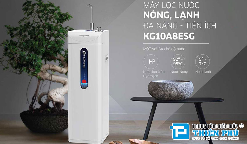 Máy Lọc Nước Kangaroo Hydrogen Nóng Lạnh KG10A8ESG