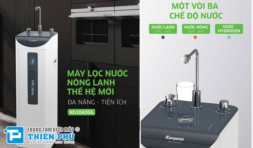 Máy Lọc Nước Kangaroo Hydrogen Nóng Lạnh KG10A9SG