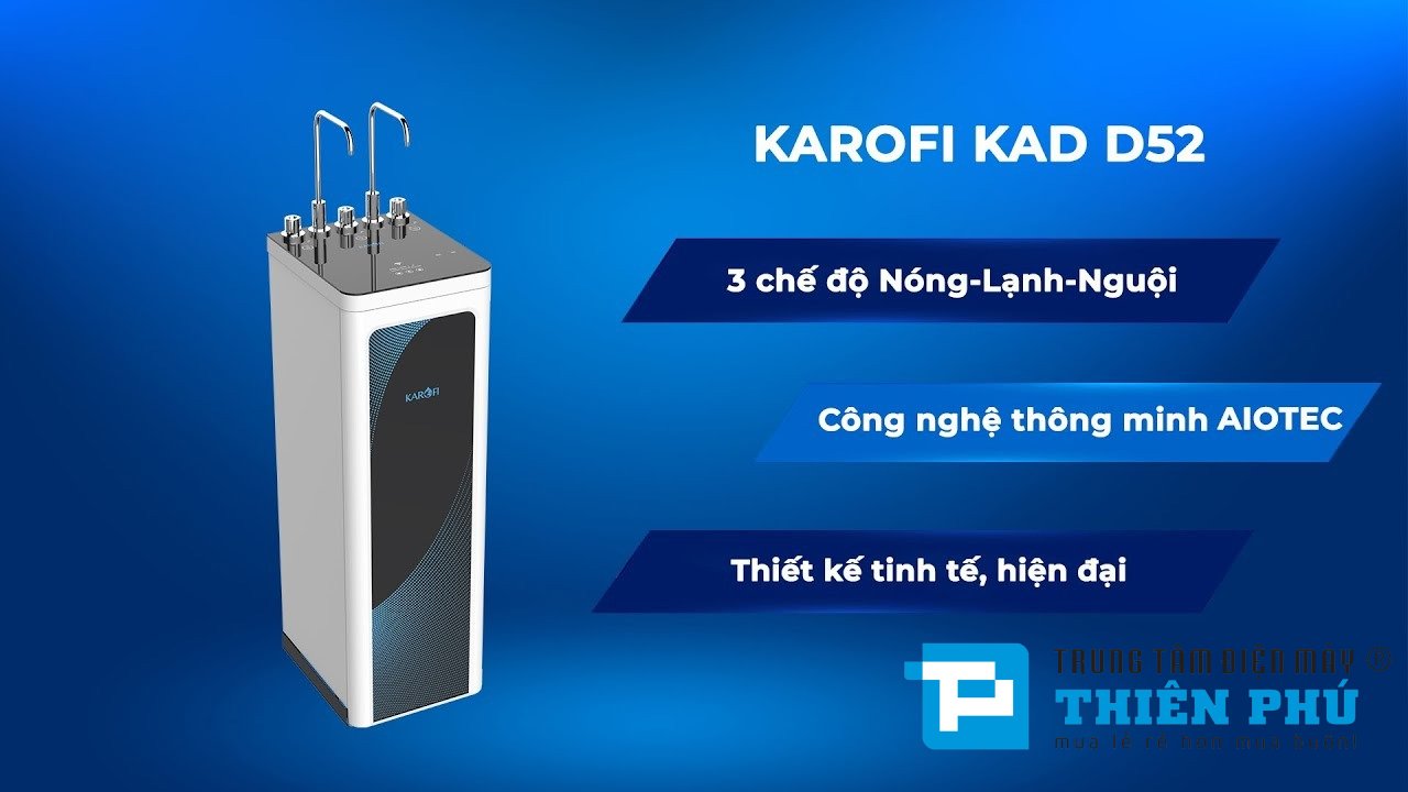 Thiết kế nhỏ gọn, sang trọng phù hợp với nhiều không gian