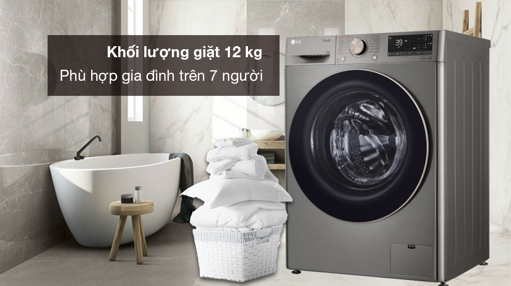 máy giặt LG FV1412S3PA 12kg 