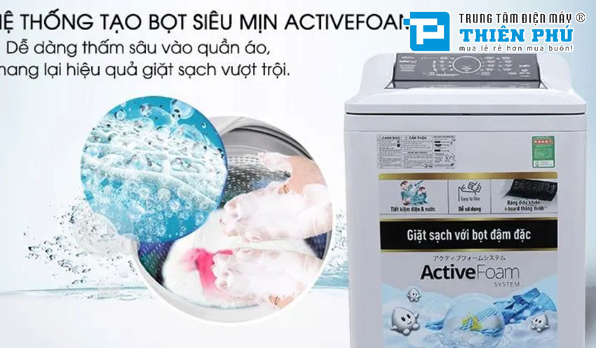 Máy giặt Panasonic 10Kg lồng đứng NA-F100A9DRV- Hiện đại và tiện ích với mọi gia đình