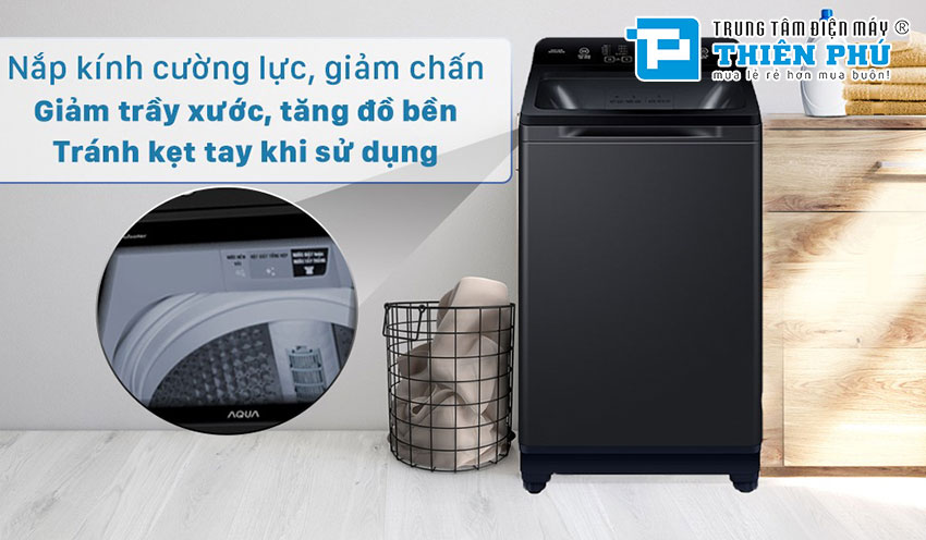 Có nên mua máy giặt Aqua 10Kg AQW DR101GT BK hay không?