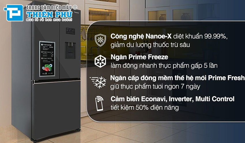 Tủ lạnh Panasonic có tốn điện không? Hướng dẫn sử dụng tủ lạnh Panasonic mới mua