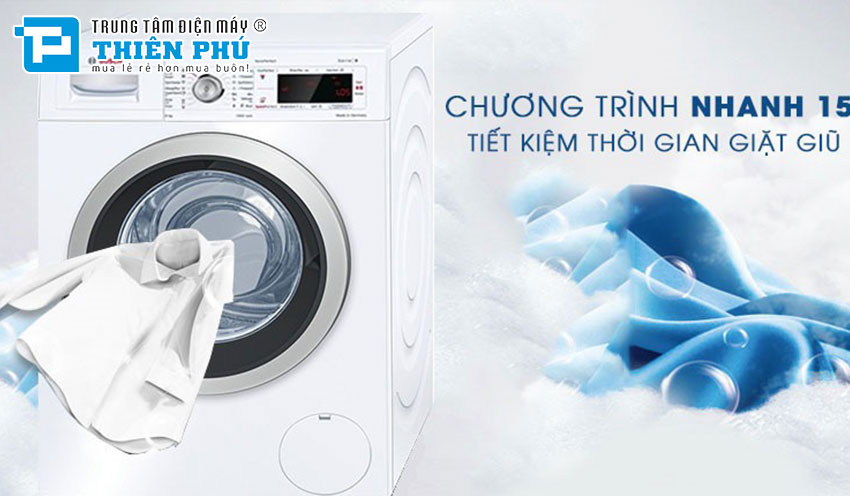 Tại sao nên lựa chọn máy giặt Bosch 8Kg WAW28440SG cho gia đình của bạn?