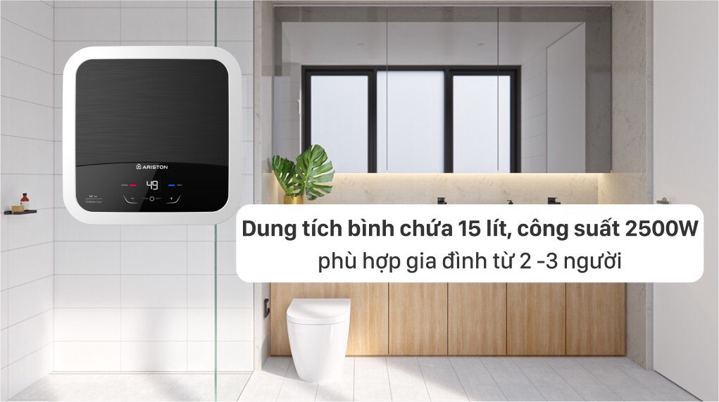 Gợi ý 3 chiếc bình nóng lạnh Ariston  nên lựa chọn năm 2023