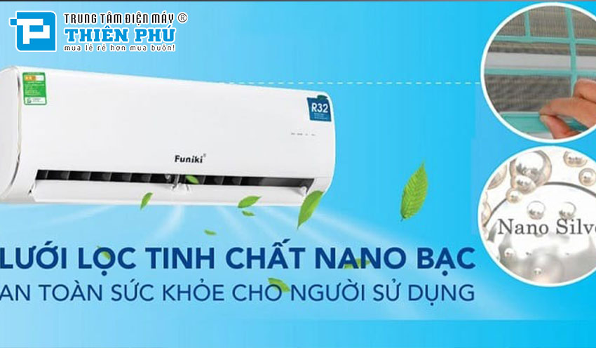 Đánh giá công nghệ lọc khí của điều hòa Funiki 2 chiều 24000BTU HSH24TMU